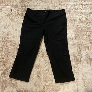 Ann Taylor black ankle pants.